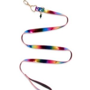 NWT🏷 Betsey Johnson XoX Trolls Rainbow Dog Leash